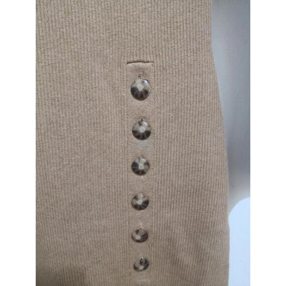 Sezane Harper Dress Light Camel - S - Picture 7 of 7